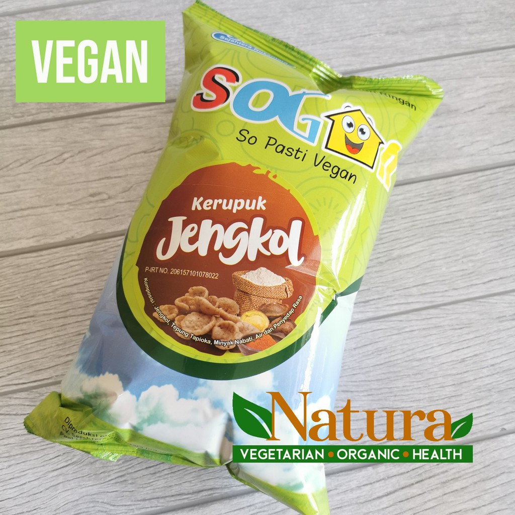 

Sogan Keripik Kerupuk Jengkol 90gr Vegetarian Vegan