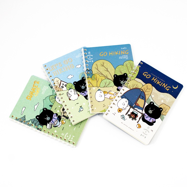

Buku Tulis A5 Spiral / A5 Spiral Note Book Happy Star