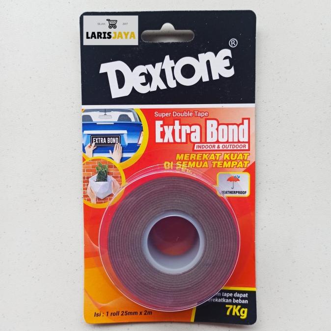 

(BISA COD) DEXTONE EXTRA BOND SUPER DOUBLE TAPE OUTDOOR INDOOR OTOMOTIF TERBARU Kode 1193