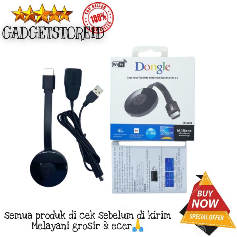 GG - Dongle HDMI TV DG-03 hdmi dongle TV 4K DG03  Anycast ezcast wifi dongle wireless HDMI Dongle DG