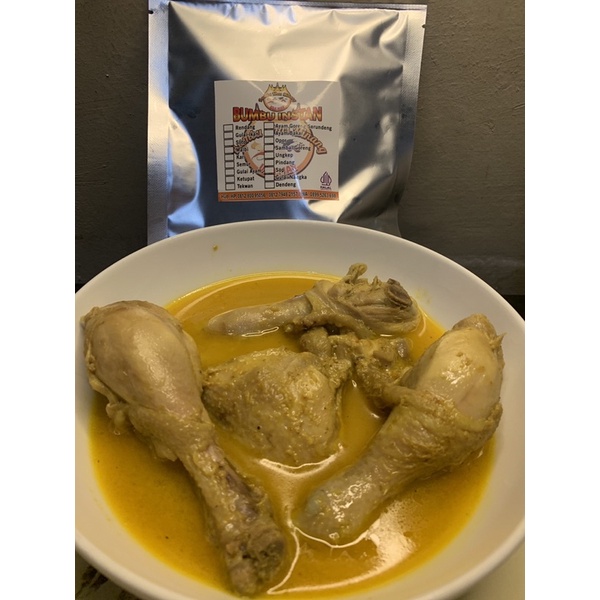 

Bumbu Basah Kalio/Gulai ayam 1kg