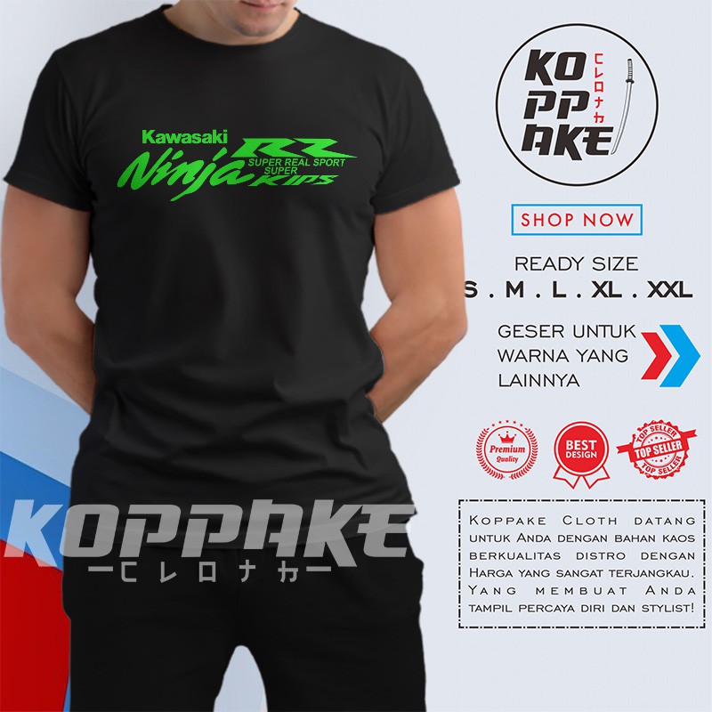 Kaos Motor Kawasaki Ninja RR Super Kips Baju Otomotif