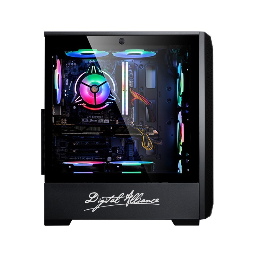 Digital Alliance DA Gaming Chassis N26 - Black Case