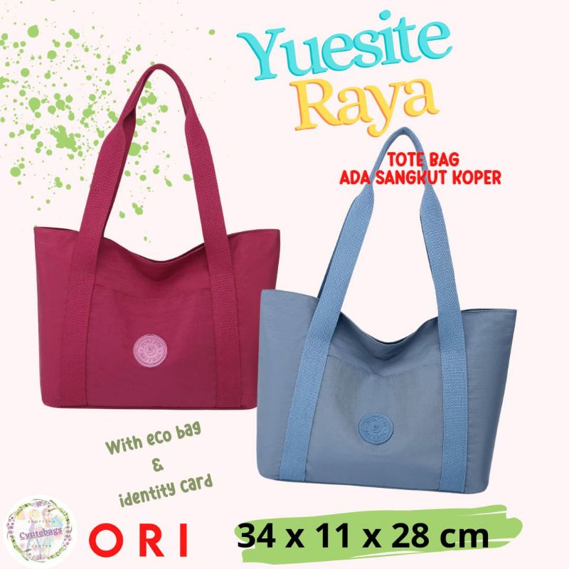 TAS BAHU WANITA YUESITE RAYA TRAVEL BAG IMPORT CYUTEBAGS