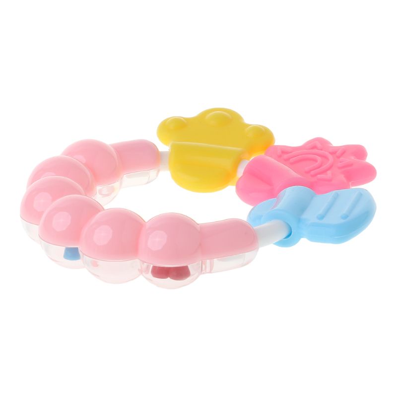 Mary Mainan Rattle Teether Bahan Silikon Untuk Bayi