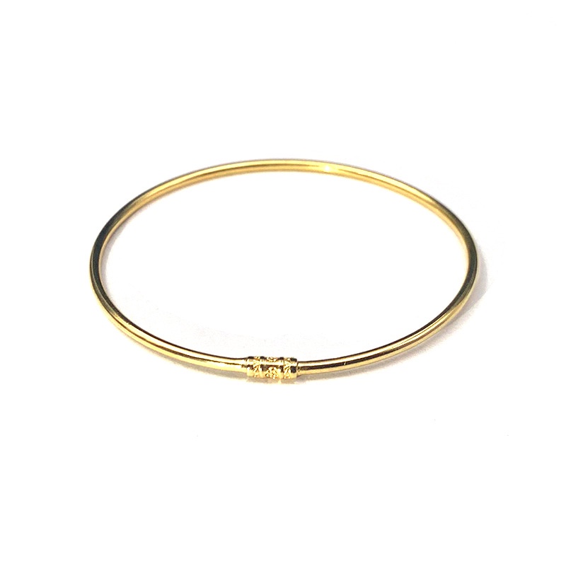 Gelang Emas Emas Asli Kadar 375 Model Klasik Antik Untuk Wanita