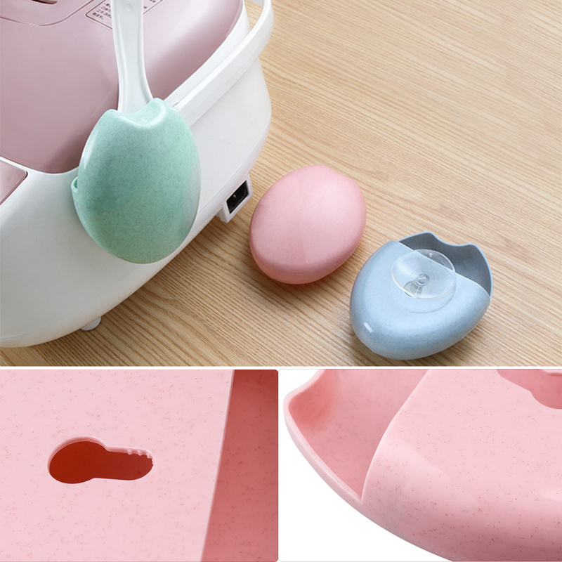 punch-free Electric Rice Cooker Rice Spoon Sucker Holder Rice scoop storage rack Kitchen Organizer Holder