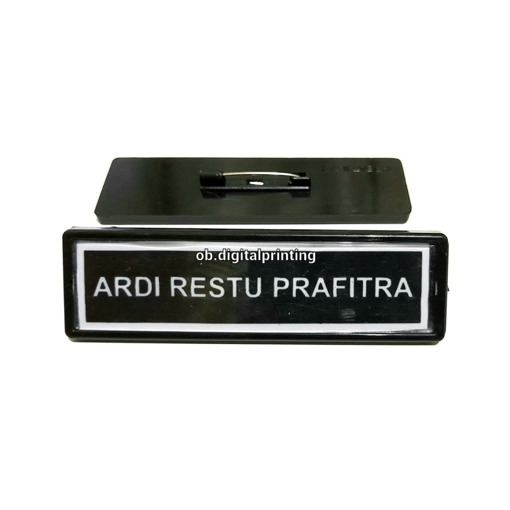 

Nametag portabel / Nama Dada Akrilik / Papan Nama / Peniti