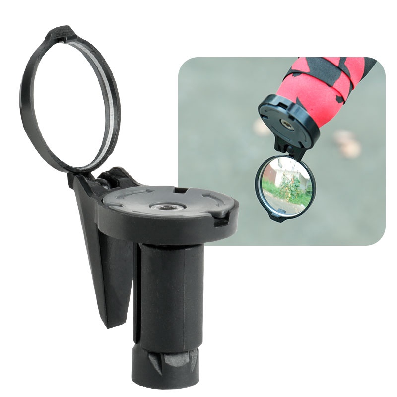 Bicycle Handlebar Mount Adjustable Rearview 360 Degree Rotatable Rear View Mirrors Bike Accessories