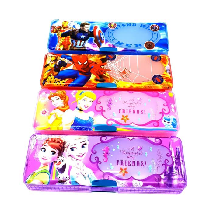 

ISTIMEWA KOTAK PENSIL MAGNET DUA SISI PLASTIK SEMI TRANSPARAN