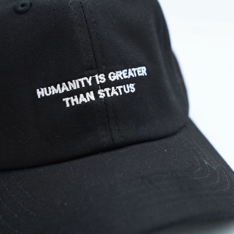 Omidoki Topi Polo Caps Human Hitam