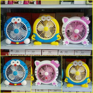 Kipas Angin Meja /Desk Fan Karakter Kecil Lucu Bagus Murah