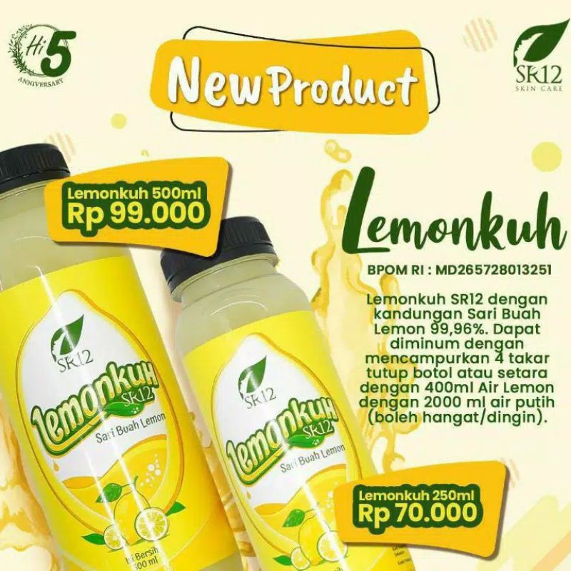 

LEMONKUH SR12/AMPUH MELANGSINGKAN/MENJGA KESEHATAN TUBUH