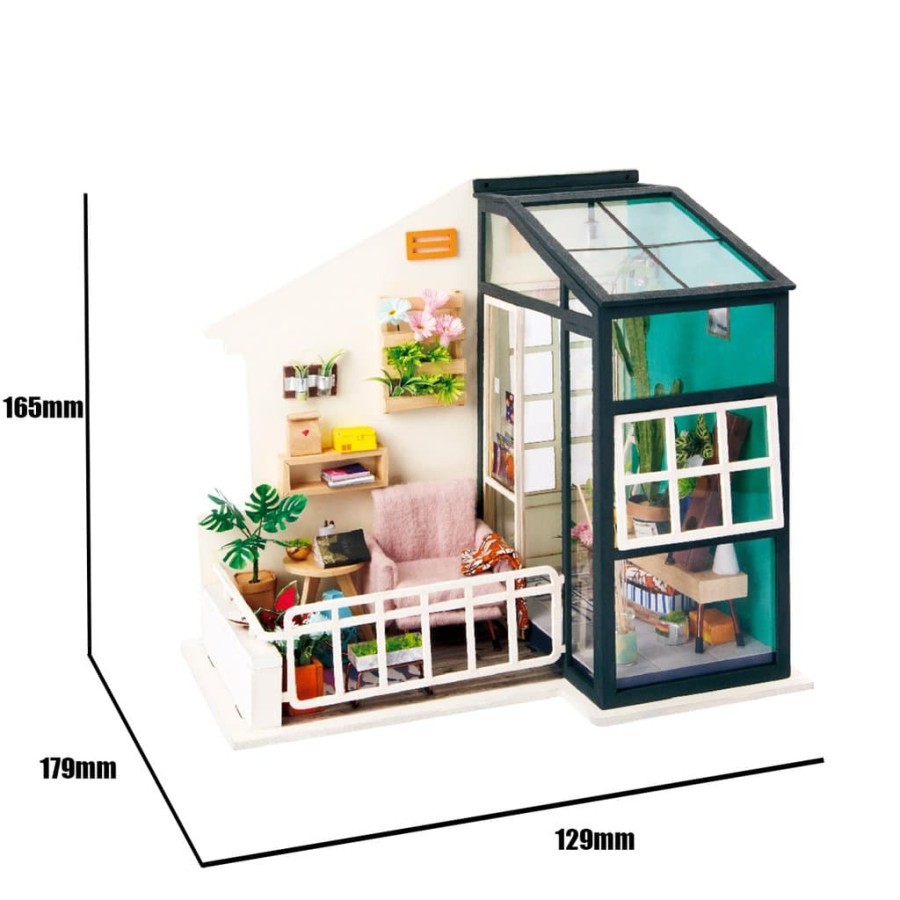 ROLIFE Robotime Diy Mini Dollhouse Building Model Home Decoration Toys Dgm05 Hobby Toy Collection