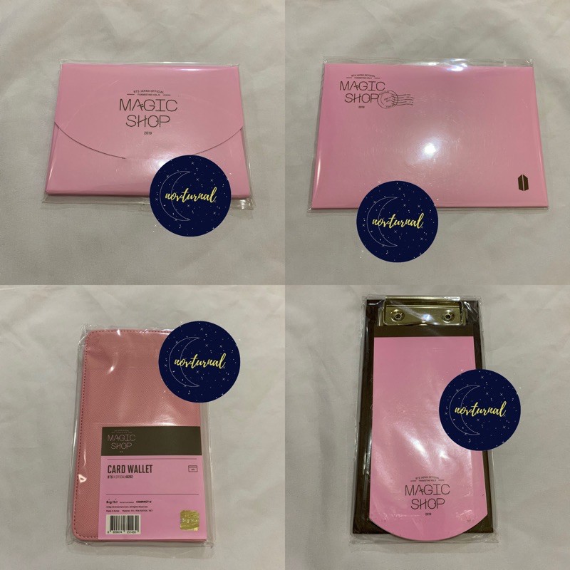BTS 5th Muster Japan Magic Shop Fanmeeting Mini PC Lenticular Postcard Card Wallet Clipboard Lenti