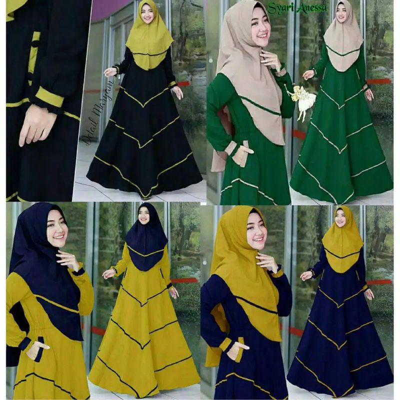 GAMIS HUMAIRA 1 SET (JILBAB+GAMIS)