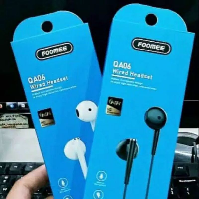 HEADSET/EARPHONE FOOMEE QA06