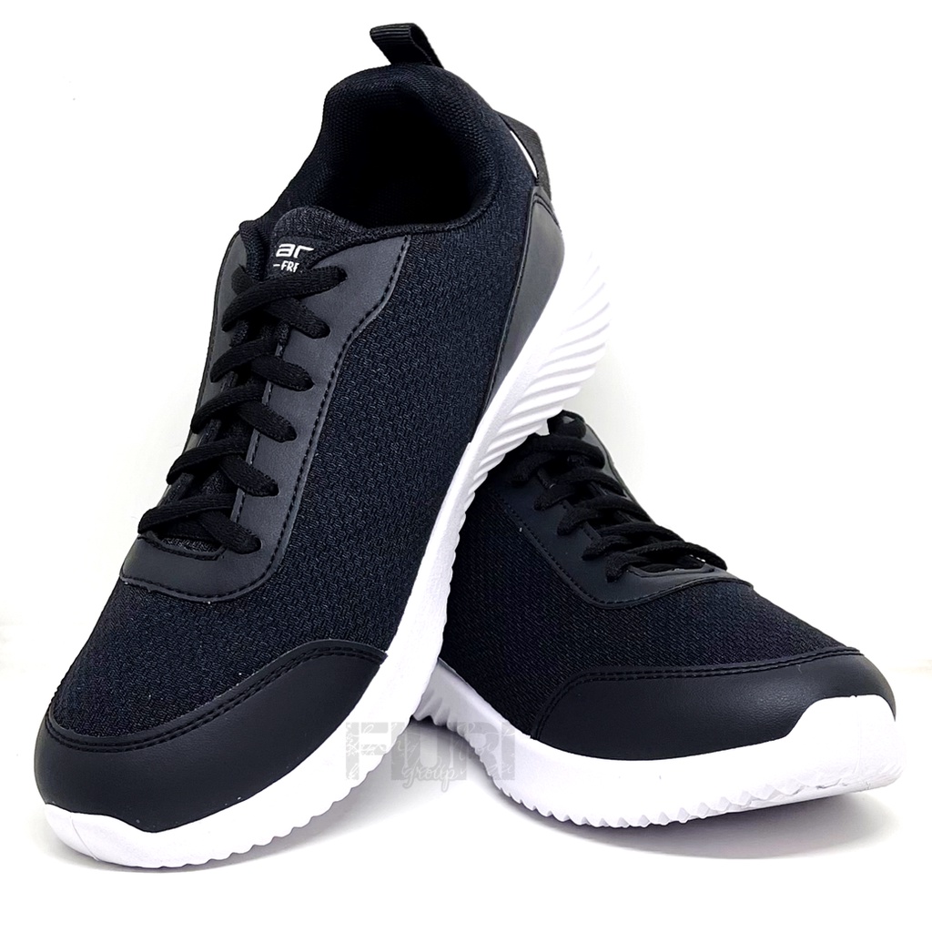 FIURI - ANDO ORIGINAL - CANARIO 39-43 HITAM PUTIH - SEPATU SNEAKERS SPORT KANVAS SOL KARET ANAK LAKI-LAKI - SEPATU KETS TRENDY PRIA DEWASA - SEPATU OLAHRAGA LARI FITNES SENAM KERJA KULIAH SEKOLAH SD SMP SMA BERTALI COWOK MURAH PROMO DISKON BONUS KAOS KAKI