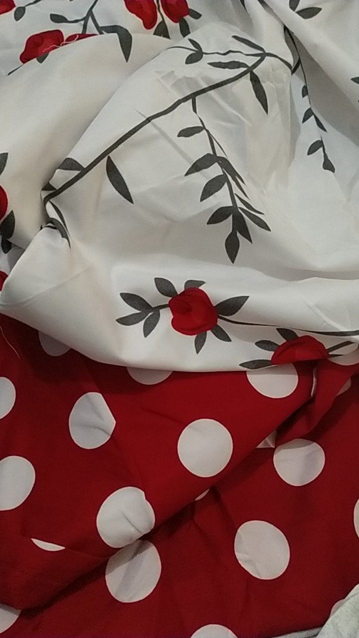 Sprei Extra Single Kintakun Motif Bunga 100x200 / 90x200 / 80x200