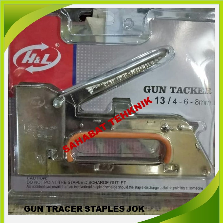 

Staples Steples Stapler Tembak Gun Tracker Seteples Jok Kulit Motor 13/4-6-8 mm