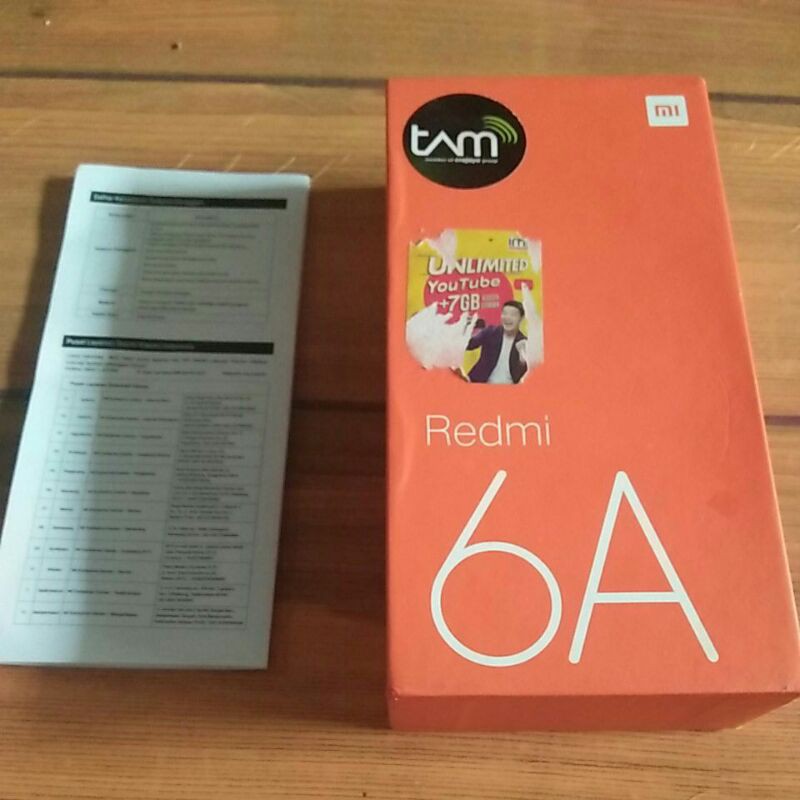 

DUS/BOX XIAOMI 6A LENGKAP DENGAN DUS DAN BUKU