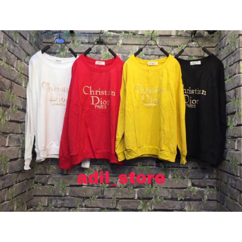 KAOS IMPOR ATASAN WANITA//BLUS//LENGAN PANJANG//BABYTERRY//