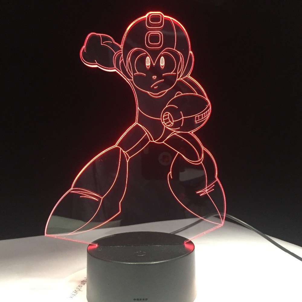 Best IMPORT Anak Hadiah Astro Boy Sosok Mainan Anime Kartun Astroboy 3D LED Malam Lampu Samping
