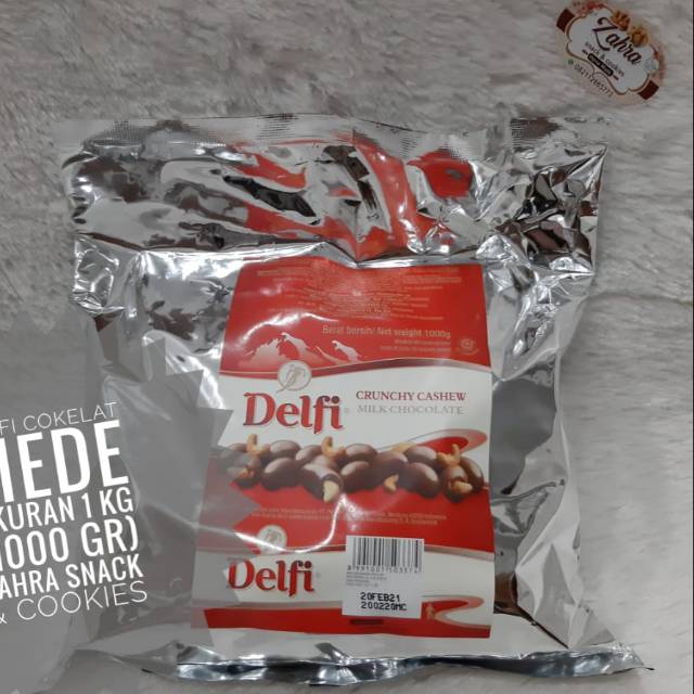 

COKELAT DELFI ALMOND DAN MEDE ISI 1 KG