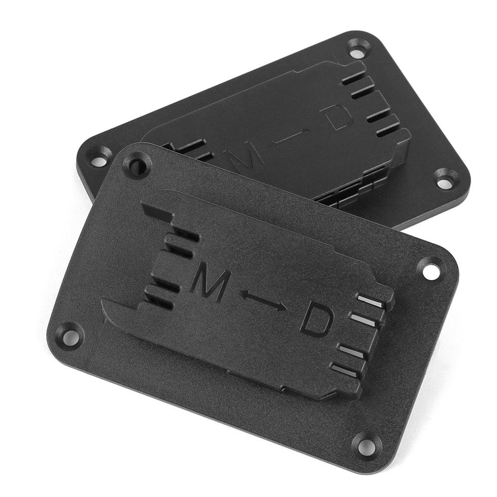 Populer1/4pcs Tempat Perkakas Tahan Lama Power Tools Storage Base Bor Listrik Mount Untuk Milwaukee M18 18V