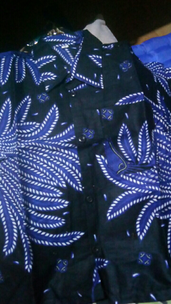 Baju Batik Anak Laki Laki (motif Krokot)