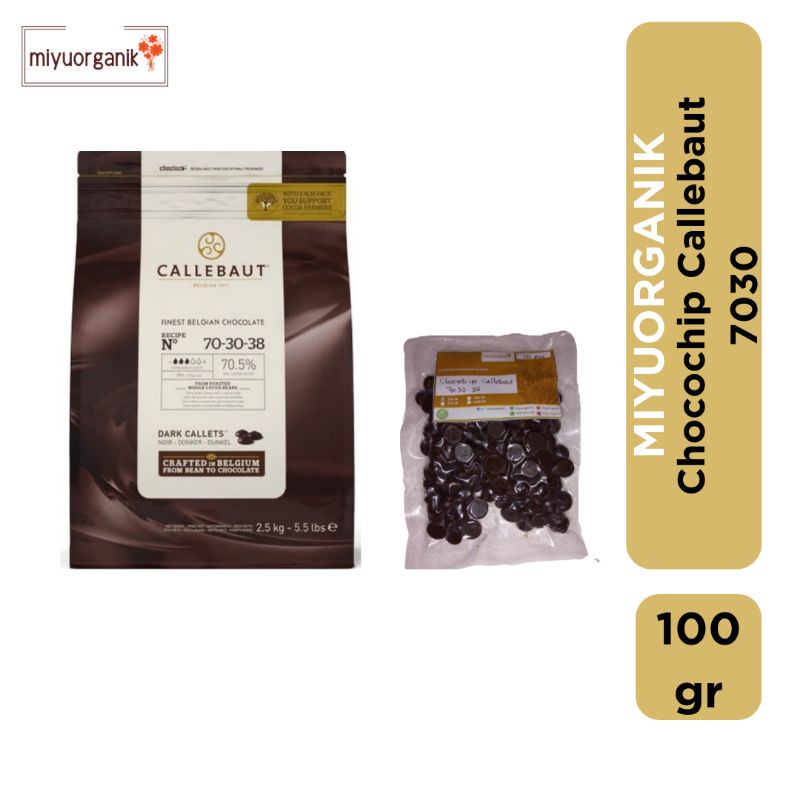 Callebaut NOIR 100gr 7030 Dark Chocolate Couverture 70,5%