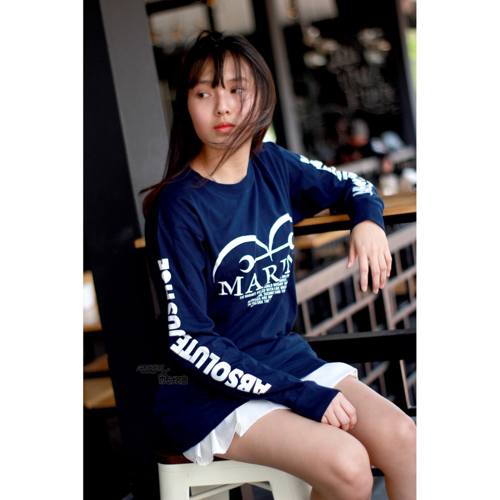 Longsleeve Marine Moral Justice Navy Onepiece