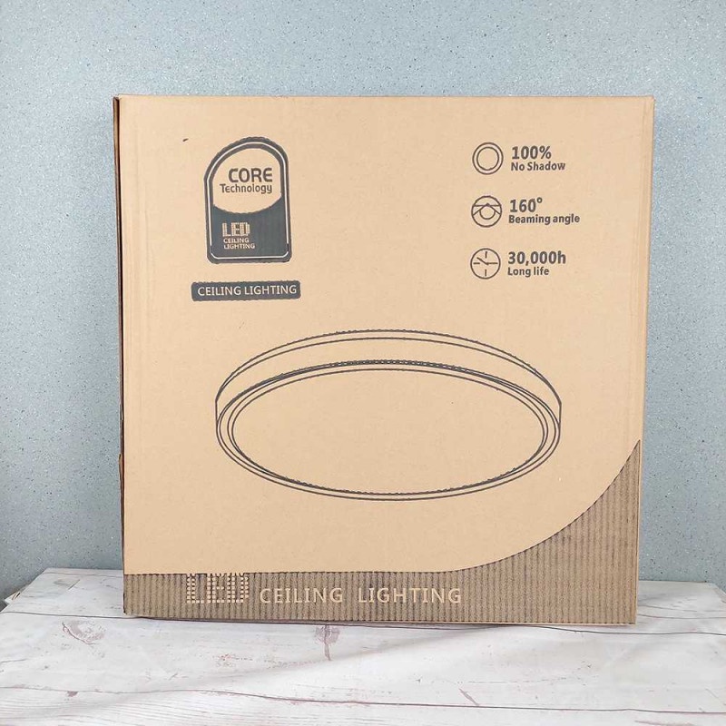 Lampu Plafon Bulat LED Minimalis Ceiling Light Warm White 36W 50cm