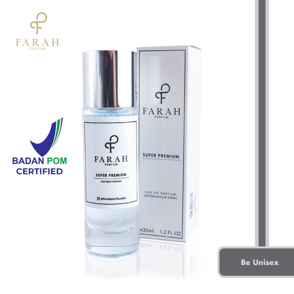 Be Unisex Super Premium by Farah Parfum - Parfum Unisex Tahan Lama