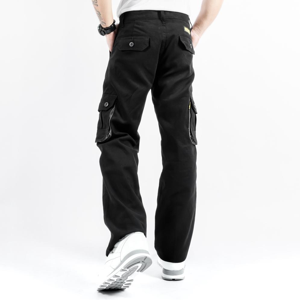 Gizmo Celana Cargo Panjang Prime Black ‑ SWW.438581