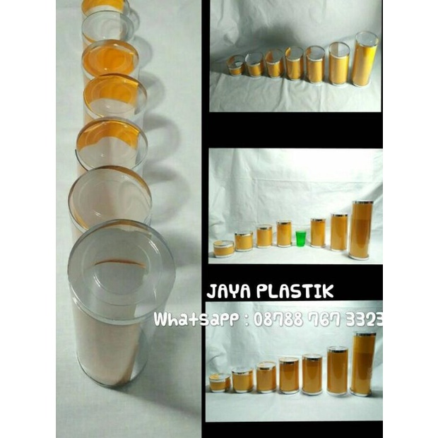 

☻ TABUNG MIKA 8X8 CM ( NO GARANSI ) - BIASA ➲