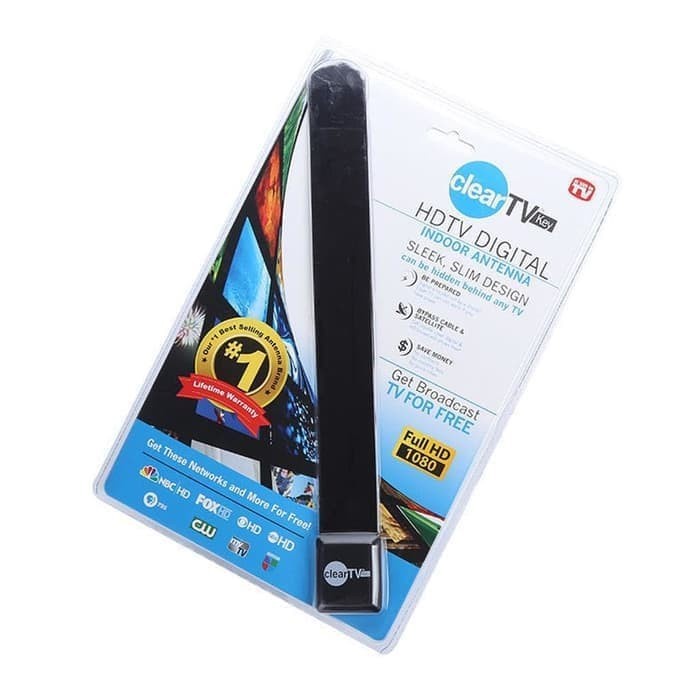 AN20-Clear TV Key HDTV Antena Indoor Digital