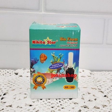 Nikita Star NS380 Ns 380 Mini Filter Bio Foam Biofoam Sponge Busa Aquarium Aquascape