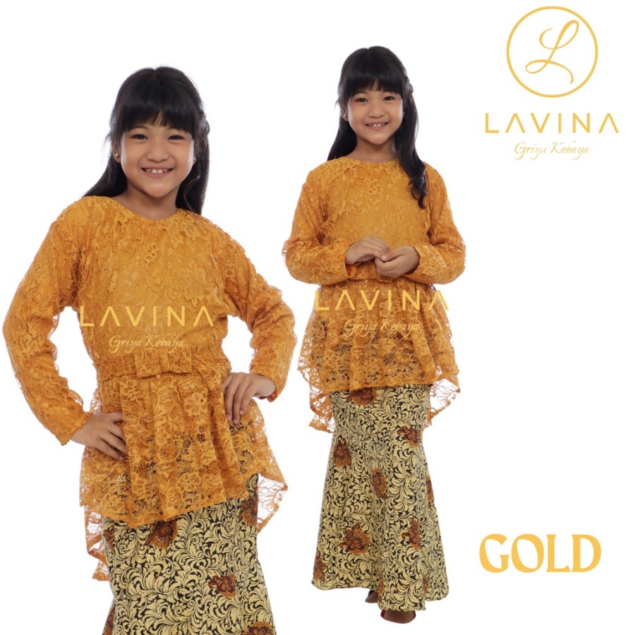 TERBARU [FLASH SALE-BAYAR DITEMPAT] KEBAYA ANAK AURORA/ KEBAYA ANAK BRUKAT MURAH