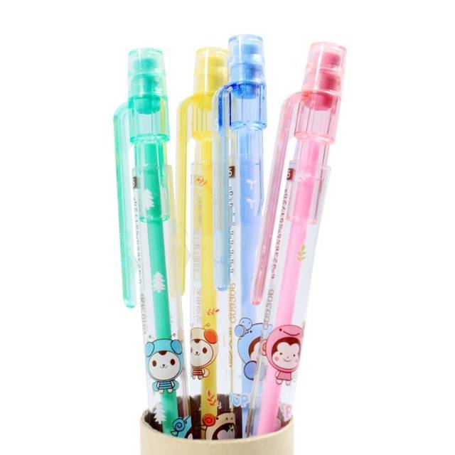 

Pensil Mekanik Transparan Puppy 0.5mm