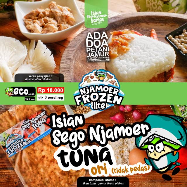 

Isian sego njamoer tuna ori