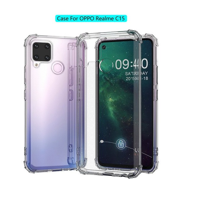 Casing for Realme C12 / C15 / Narzo 20 Case Anti Crack Anti Shock - Bening