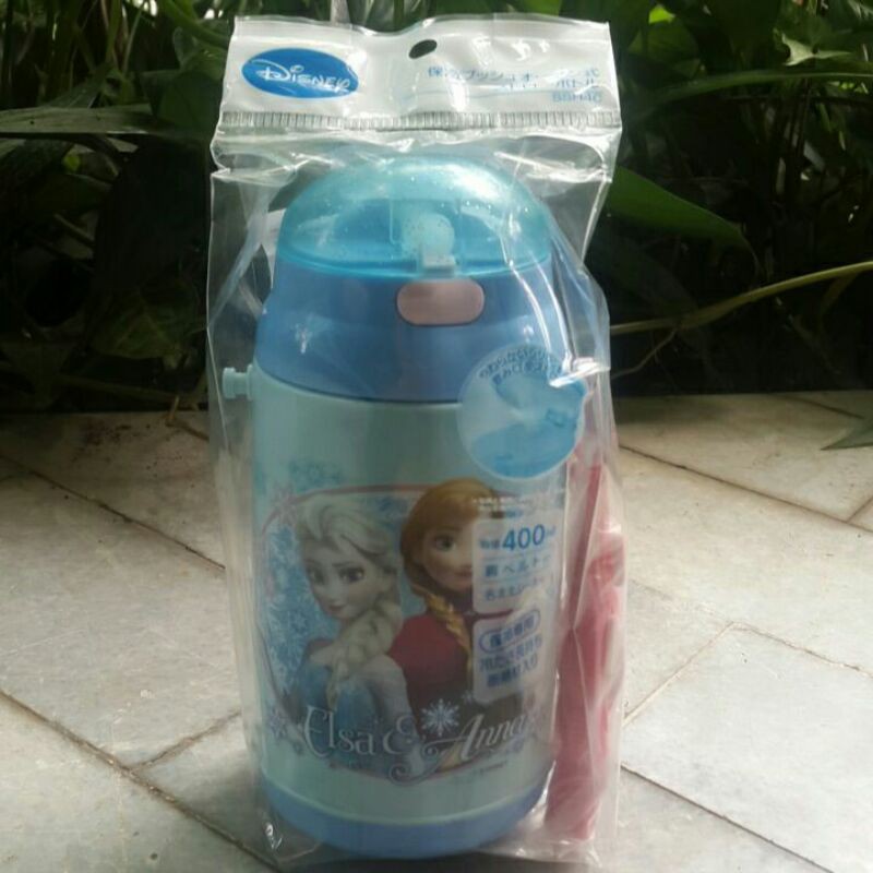 Botol Minum anak Frozen Elsa Anna skater Jepang