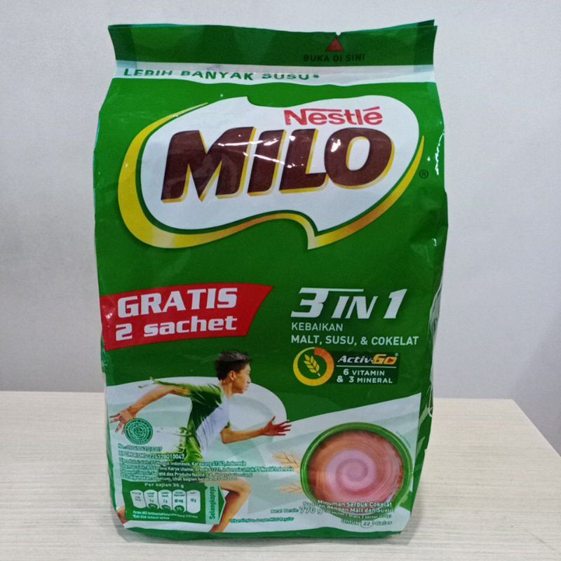 MILO 3IN1 ACTIV GO / MILO 3IN1 SACHET / MILO 3IN1 (1PACK ISI 20SACHET)