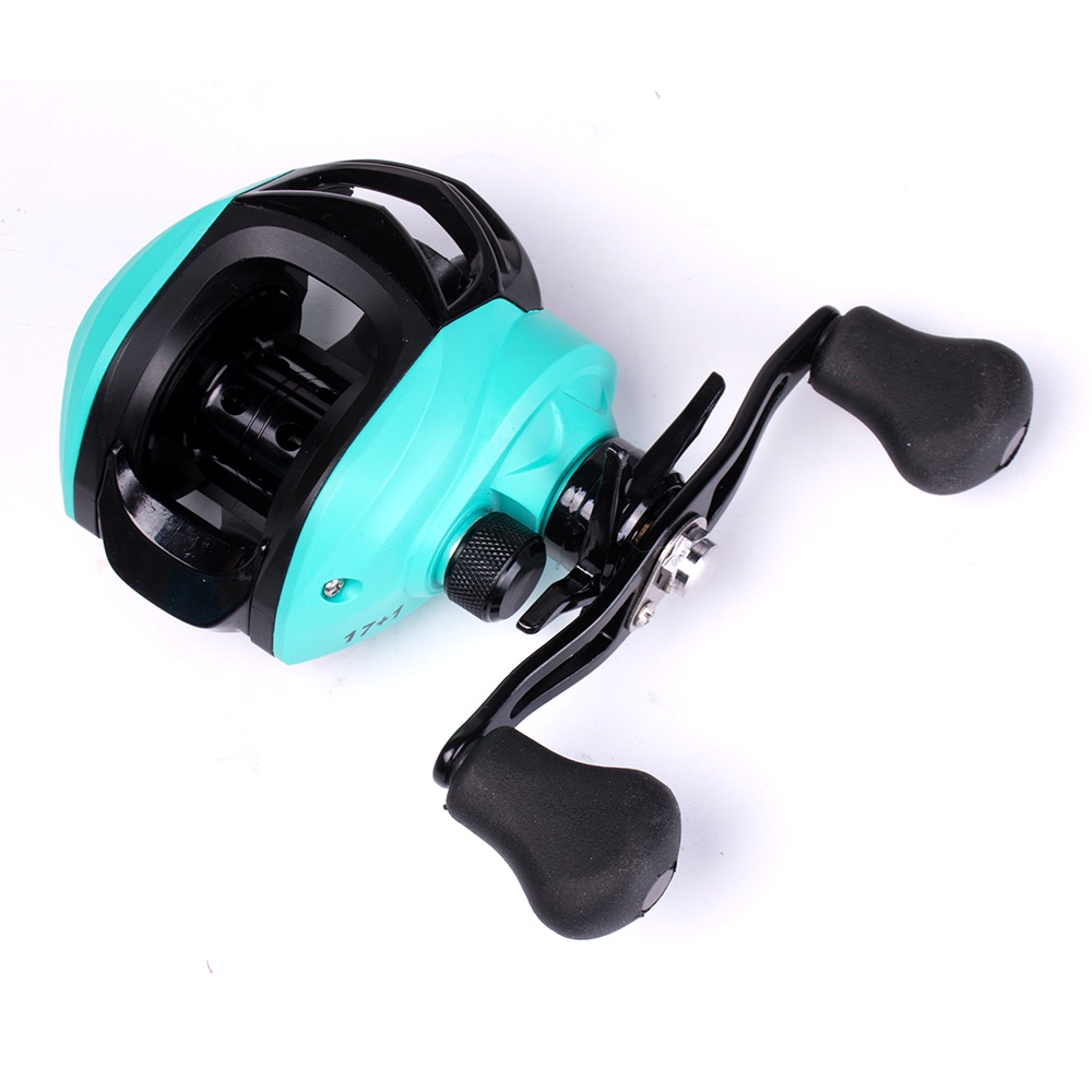 Debao SQ200 Spinning Reel Pancing Magnetic Brake 7.1:1 17+1 Ball Bearing - Green