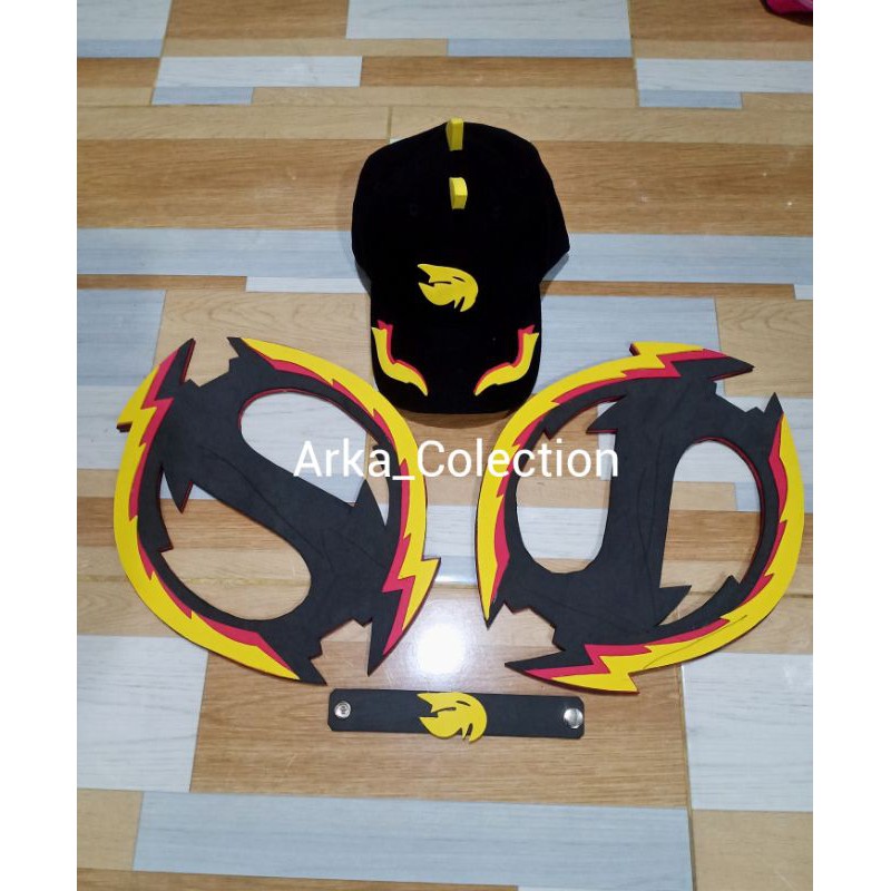 Topi Boboiboy Api Blaze 2 Cakra Boboiboy Blaze