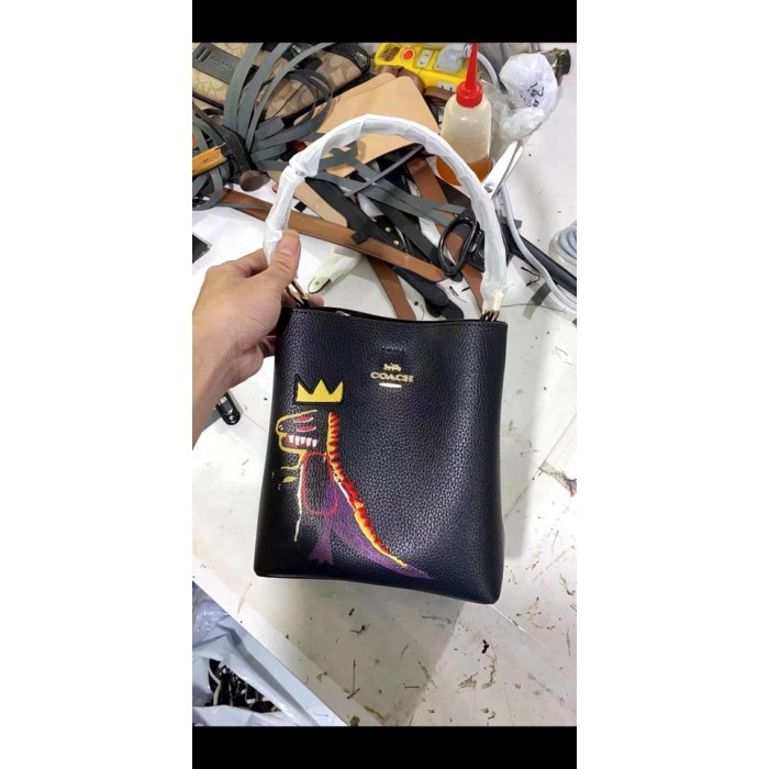 Coach x Jean Michel Basquiat Small Town Bucket bag