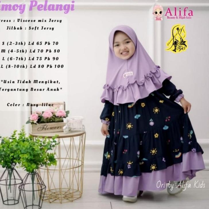 Menarik.. gamis anak terbaru 2022 cimoy kids | gamis anak 2 3 4 5 6 7 8 9 10 tahun | bahan adem plus