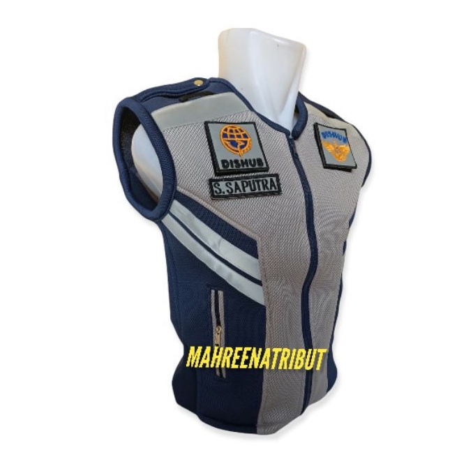 rompi dishub tebal/rompi dishub abu terbaru