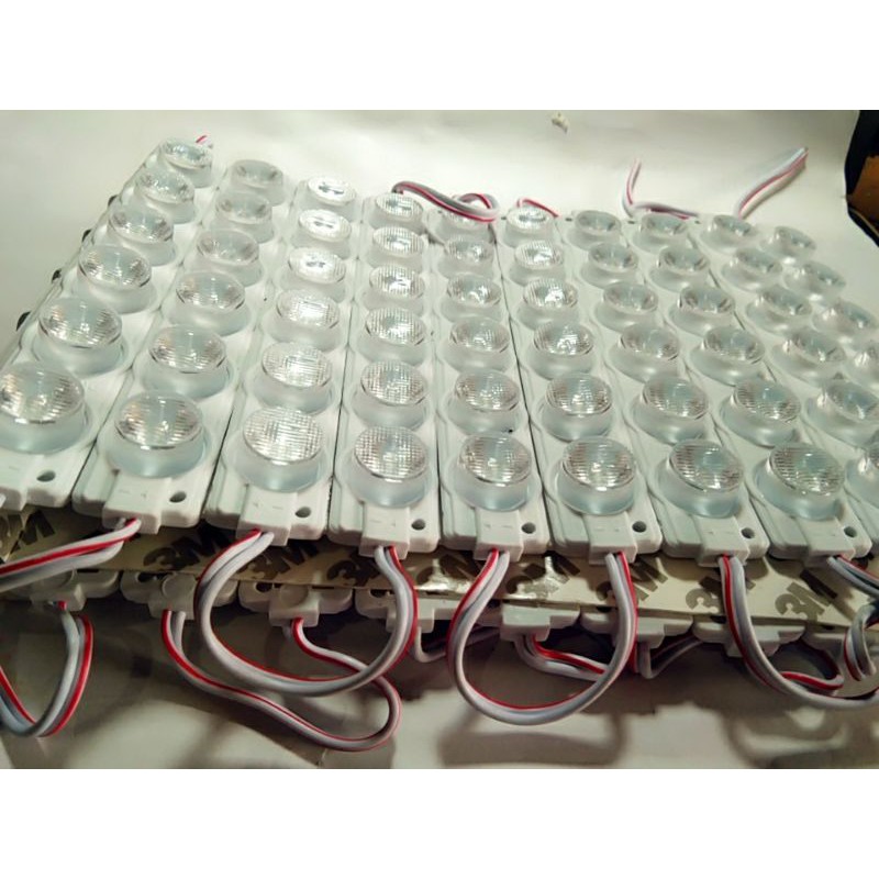 LAMPU LED TIMBUL 6 MATA JUMBO 24 VOLT putih